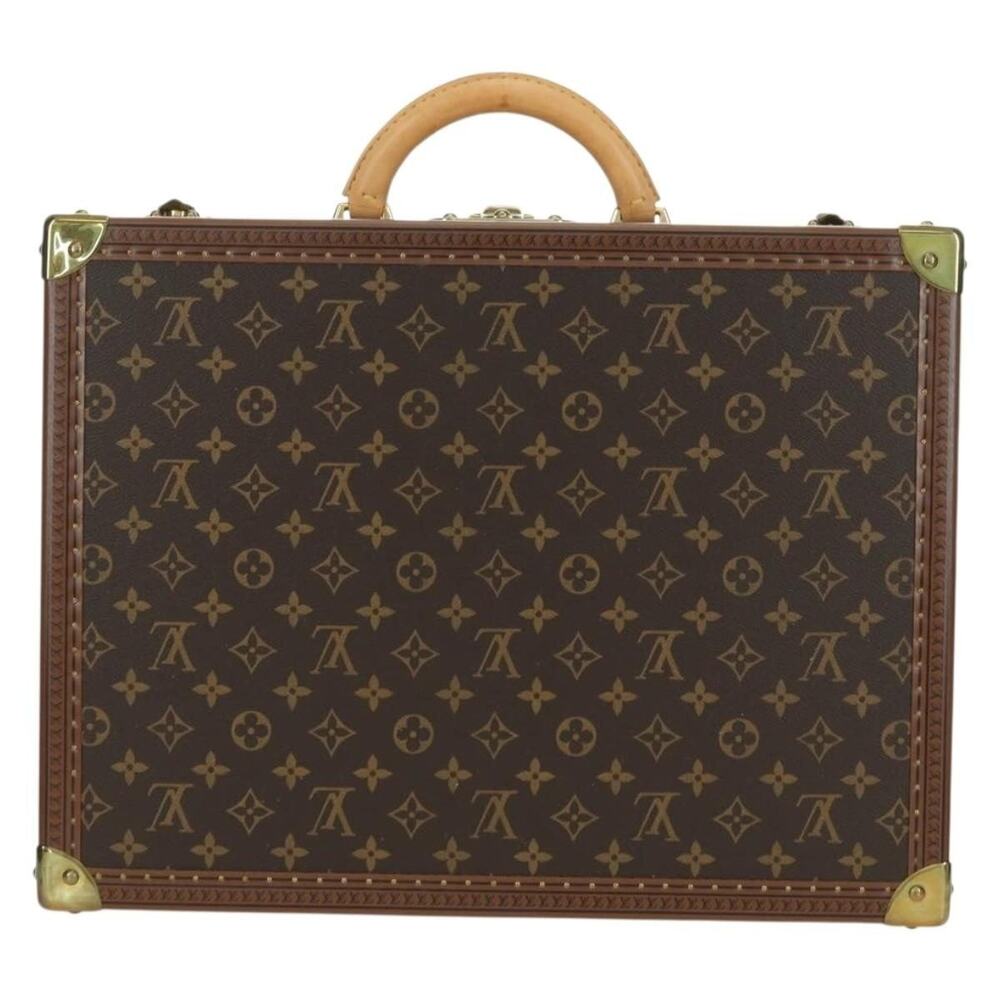 Louis Vuitton Monogram Cotoville 45 Trunk Brown